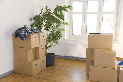 Clean and dry storage space for sofas and tables in Northwood