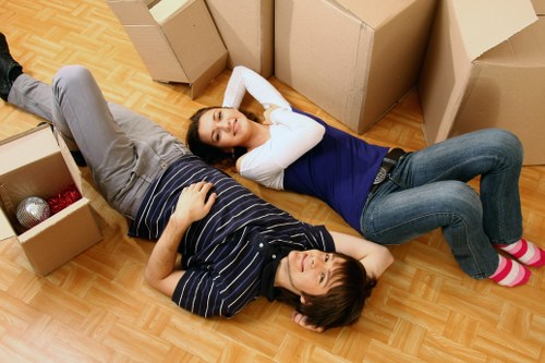Clean and secure student storage solution in Northwood
